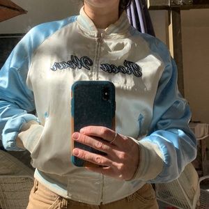 ROCAWEAR silk bomber